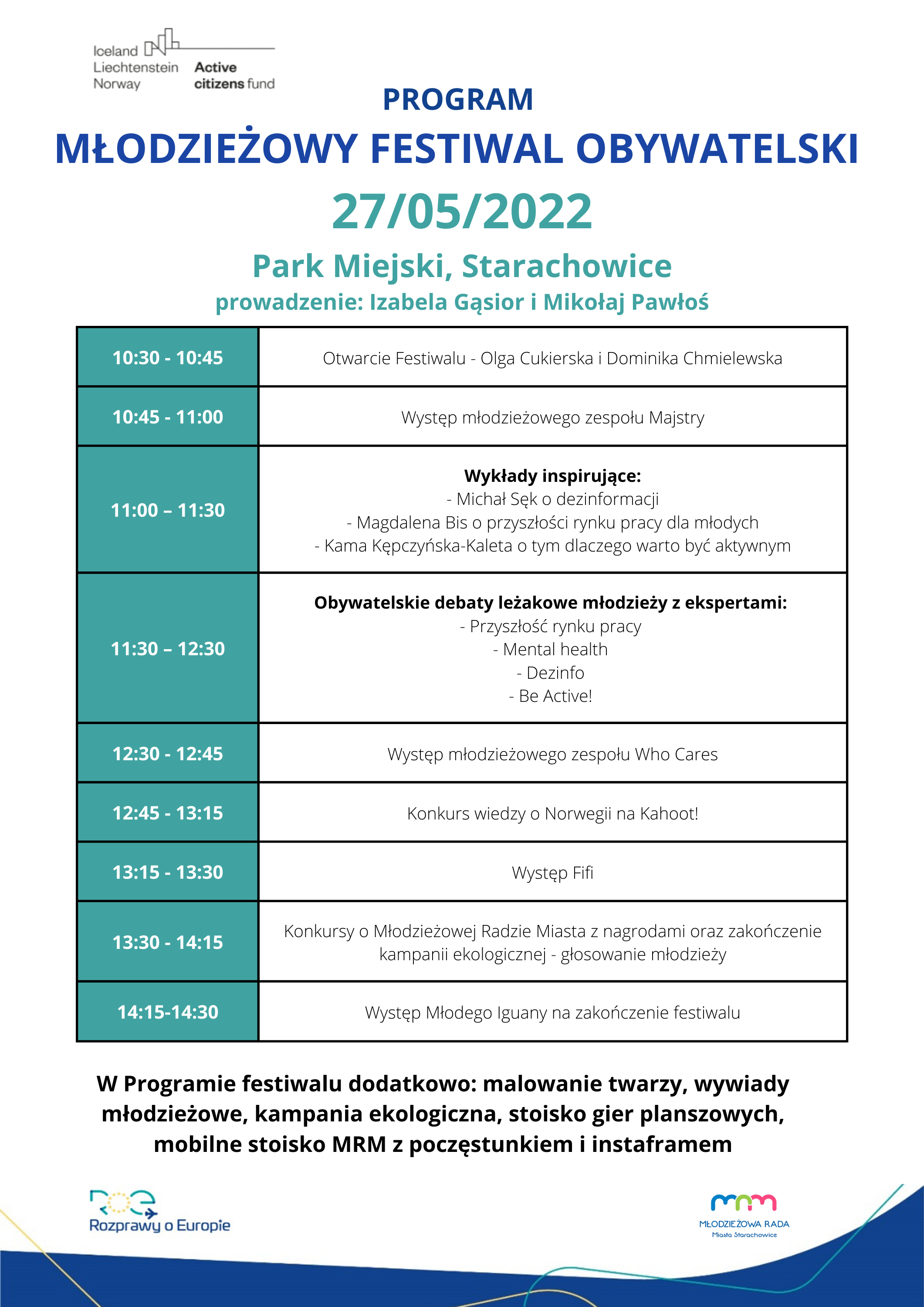 program MKO festiwal 23 05 2022